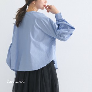Button Shirt/Blouse 2Way Stripe