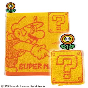 任天堂 マリオ ファイヤーフラワー ミニタオル