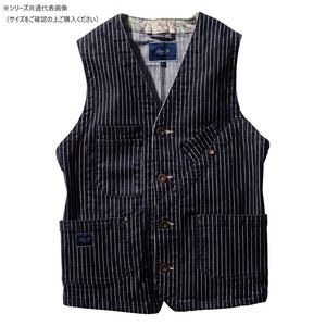 桑和 1472-06 ベスト LLサイズ ストライプ(910) Dandy Dad