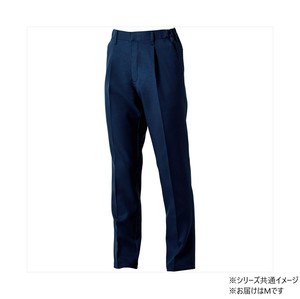 桑和 9522-09 スラックス(ワンタック.脇ゴム) Mサイズ ネイビー(1) SOWA