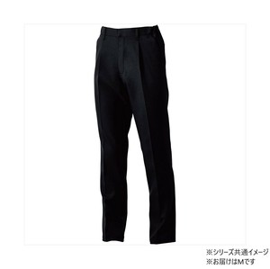 桑和 9522-09 スラックス(ワンタック.脇ゴム) Mサイズ ブラック(4) SOWA
