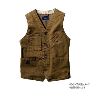 桑和 1472-06 ベスト 4Lサイズ ライトブラウン(87) Dandy Dad