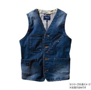 桑和 1472-16 ベスト Mサイズ ミッドインディゴ(557) Dandy Dad