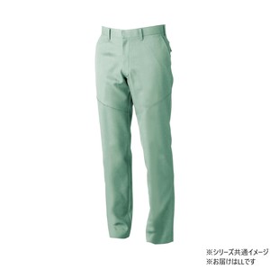 桑和 9669-99 スラックス(ノータック.脇ゴム) LLサイズ モスグリーン(107) SOWA