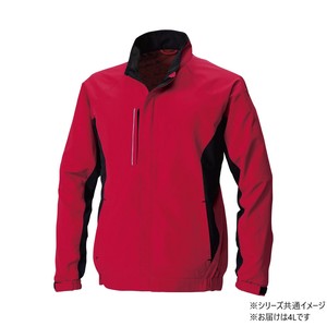 桑和 7072-00 カラーブルゾン 4Lサイズ レッド(43) SOWA