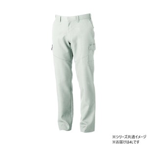 桑和 9668-98 カーゴパンツ(ノータック.脇ゴム) 4Lサイズ シルバーグレー(22) SOWA