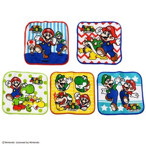 任天堂 マリオ マリオワールド ミニタオル 5枚組