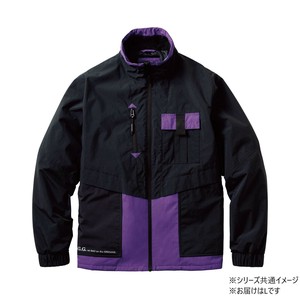 桑和 0534-00 防寒ブルゾン(防風.透湿) Lサイズ パープル(63) G.G.