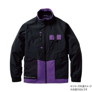 桑和 0534-00 防寒ブルゾン(防風.透湿) 3Lサイズ パープル(63) G.G.