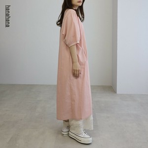 ポイントポケット付布帛ワンピースhanahana（ハナハナ）新作春夏ss