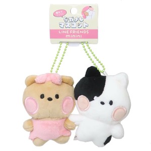 【マスコット】LINE FRIENDS minini なかよしマスコット チョニニ＆ジェニニ