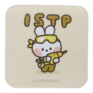 【ステッカー】LINE FRIENDS minini MBTIステッカー コニニA ISTP
