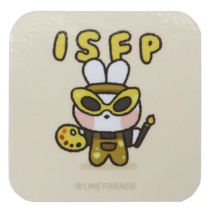 【ステッカー】LINE FRIENDS minini MBTIステッカー コニニB ISFP