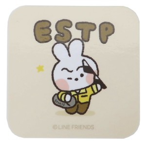 【ステッカー】LINE FRIENDS minini MBTIステッカー コニニD ESTP