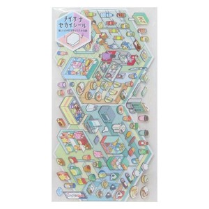 【取寄品】チイサナセカイシール コンビニエンスNAオミセ