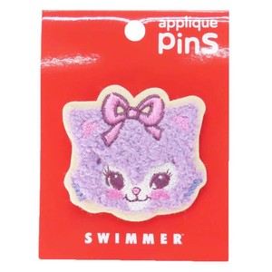 【ピンバッジ】スイマー さがらピンバッジ ねこ
