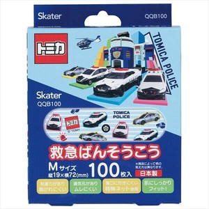 救急ばんそうこうM　トミカ　QQB100 【絆創膏】