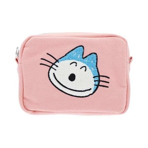 【ペンケース】11ぴきのねこ サガラ刺繍ペンケース かお