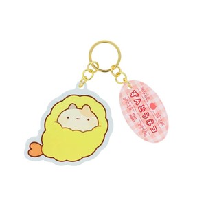 【キーホルダー】ずんどうネコ 2連アクリルキーホルダー えび天