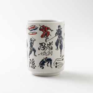 Mino ware Japanese Teacup Ninjya Made in Japan