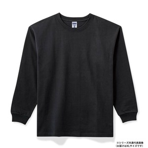 ボンマックス MS1168 スラブ長袖Tシャツ ブラック (16) サイズ:XL LIFEMAX