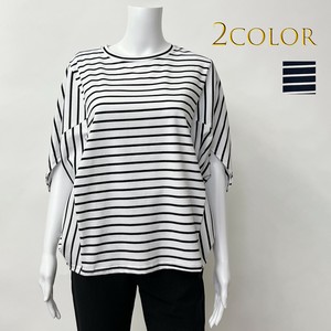 T-shirt Dolman Sleeve T-Shirt Stripe [S/S NEW]