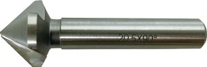 カウンターシンク カッター先端角90° 刃数3枚 刃径D12.4mm