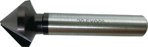 ALカウンターシンク カッター先端角90° 刃数3枚 刃径D12.4mm