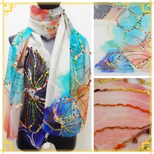 Stole Flower Floral Pattern [S/S NEW]