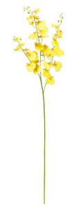 【アーティフィシャルフラワー】【造花】A?35235　ｵﾝｼｼﾞｭｰﾑ×32 つぼみ×13　#010 ｲｴﾛ-