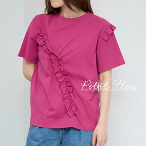 T-shirt Asymmetrical Short-Sleeved T-Shirt