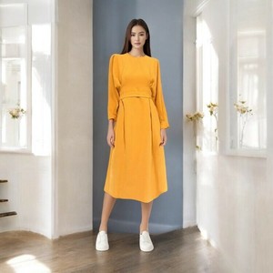 Casual Dress Puff Sleeve