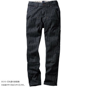 桑和 1472-08 カーゴパンツ(ノータック) Lサイズ ストライプ(910) Dandy Dad