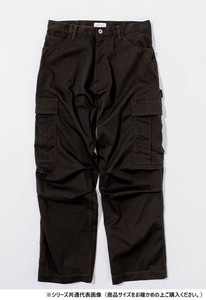 桑和 4702-08　カーゴパンツ LLサイズ チャコールグレー(23) BEAMS DESIGN
