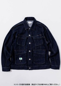 桑和 2702-00　長袖ブルゾン Mサイズ インディゴ(54) BEAMS DESIGN