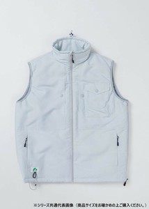 桑和 8614-06 防寒ベスト Mサイズ グレー(7) BEAMS DESIGN