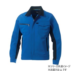 桑和 962 長袖ブルゾン LLサイズ ブルー(8) SOWA