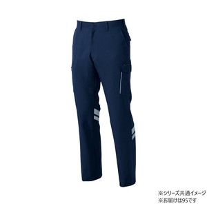 桑和 966 カーゴパンツ(反射材付き) 95サイズ ネイビー(1) SOWA