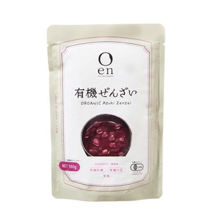 【遠藤製餡】en有機ぜんざい 180g 有機JAS