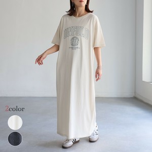 洋装/连衣裙 刺绣 洋装/连衣裙 学院Logo徽标