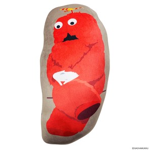 【ガチャピン・ムック】ダイカットクッション　ムック
