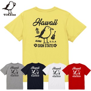 SIGN STATE サインステイト HAWAII バックプリント 半袖Tシャツ