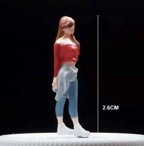 新品 収蔵家 1/64 赤髪の女性
