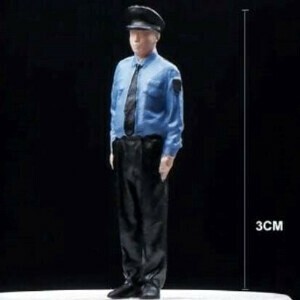 収蔵家 1/64 治安警察 フィギュア/ミニチュア/人形
