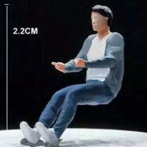 収蔵家 1/64 レーシングゲーム 男性 フィギュア/ミニチュア/人形