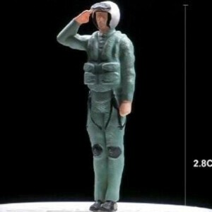 収蔵家 1/64 空軍男性敬礼 フィギュア/ミニチュア/人形