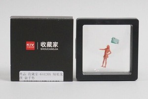 収蔵家 1/64 短いスカートの女性 無彩色 フィギュア/ミニチュア/人形