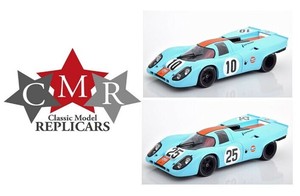 CMR 1/18 ポルシェ 917K Gulf 1970 1000km #25 ミニカー