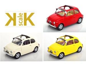 新品 KKscale 1/12 フィアット Fiat 500 F Custom 1968 ミニカー