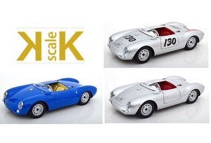 新品 KKscale 1/12 ポルシェ 550A Spyder 1956 ミニカー